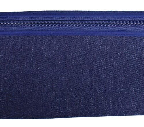 Denim Pencil Bag 33cm