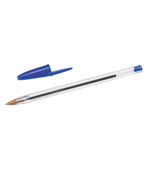 Bic Crystal Medium Xtra Life Ball Pen Blue – Think Books