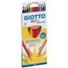 Giotto Elios Tri Grip Colour Pencils 12pcs