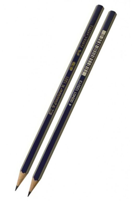 Faber-Castell b-1221 2B-2 Blister con 2 matite di grafite