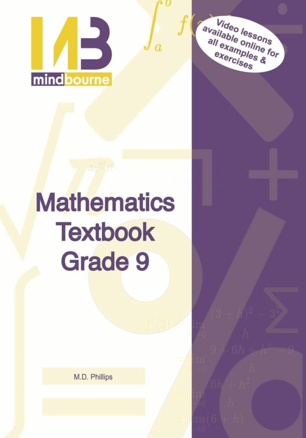 Mindbourne Mathematics Grade 9 Textbook plus Video (Product B)