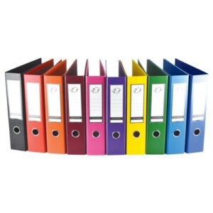 A4 Lever Arch File PP – Assorted Colours