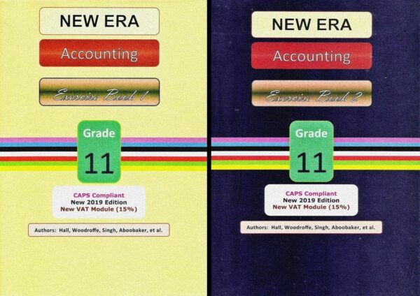 New Era Accounting Gr 11 Exercise Book Set