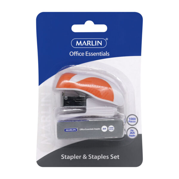 Mini Stapler with Built-In Staple Remover and Staples - Image 2