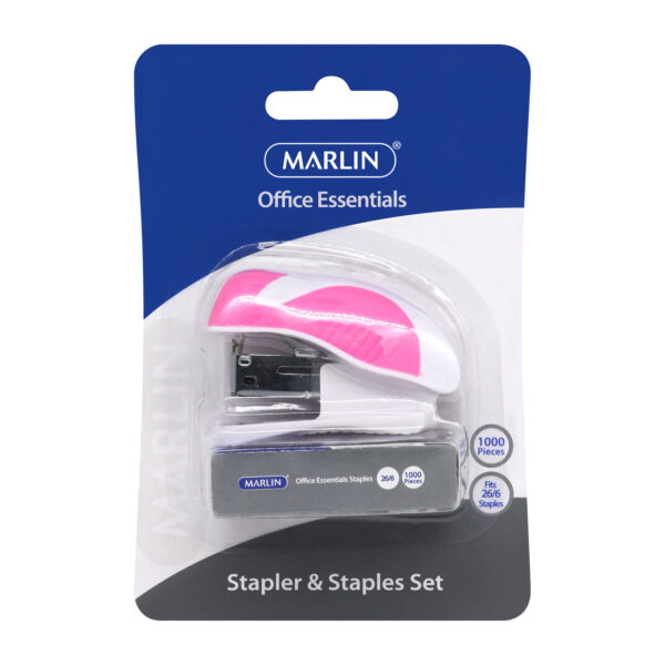 Mini Stapler with Built-In Staple Remover and Staples - Image 3