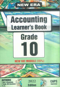 New Era Accounting Gr 10 Learner’s Book