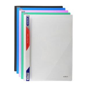 A4 Portfolio file (semi rigid folder) (Black)