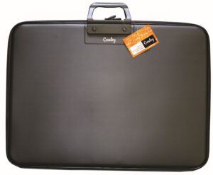 Croxley A2 2D Ring Binder Hard Shell Art Portfolio Bag (Optional)