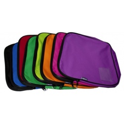 A4 Canvas Book Bag with Zip (Red)