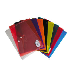 A4 PVC Carry Folder with Stud Close (Blue)